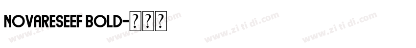 NovareseEF Bold字体转换